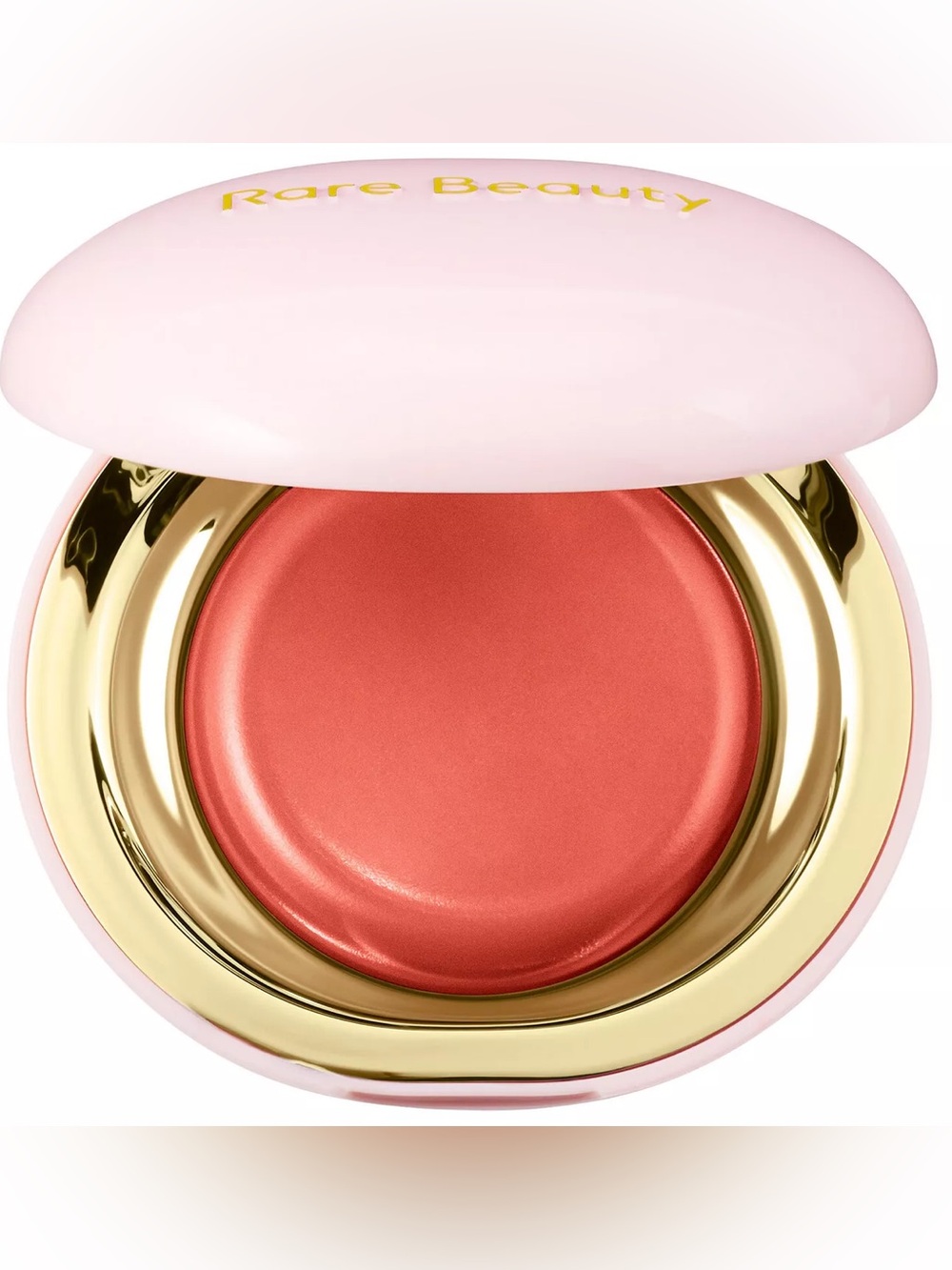 RARE BEAUTY STAY VULNERABLE MELTING BLUSH;—NEARLY APRICOT